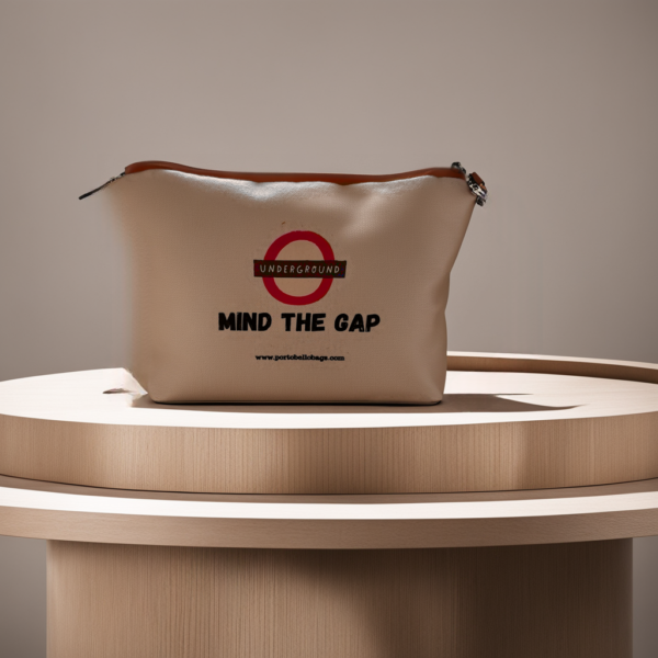 Mind the Gap Canvas Travel Bag - Image 4