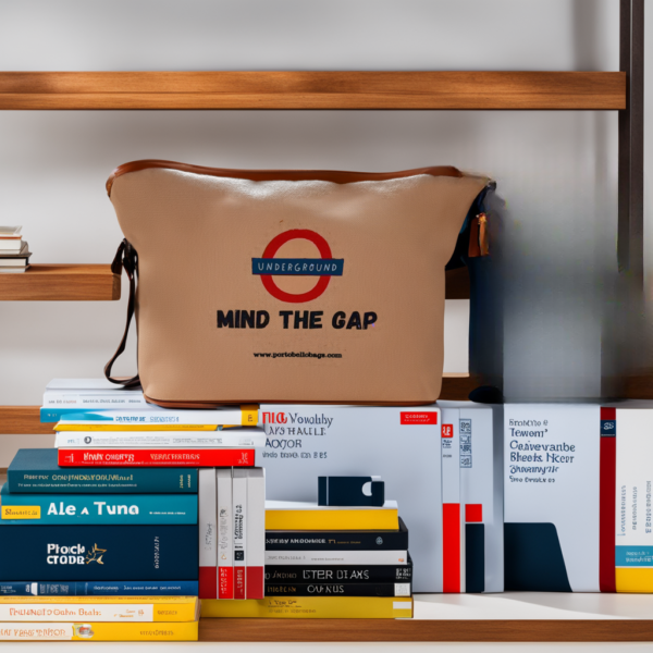 Mind the Gap Canvas Travel Bag - Image 2