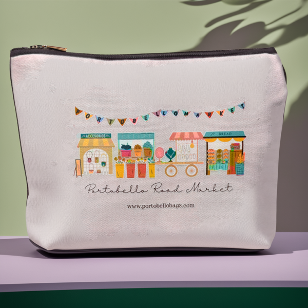 Portobello Road Market Canvas Travel Bag