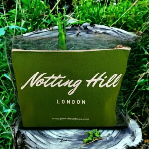 Green Notting Hill Cosmetic Bag