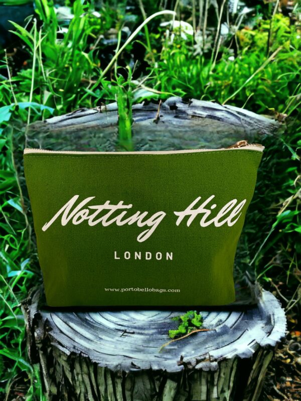 Green Notting Hill Cosmetic Bag